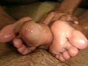Hot Oily Footjob