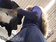 Promo Girl Upskirt In The Moll