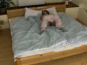 Masturbating Girl Thought She Was Alone