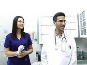 Busty Doctor Fulfills Her Own Needs