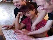 Russian Mom Gets Gangbanged