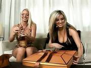 Blonde Lesbians Having Fun