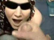 Turkish Girl With Hijab Receiving Cumshot