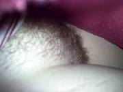 The Wifes Hairy Pussy While She Was Sleeping
