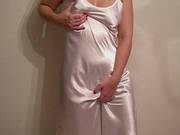 New Liquid Satin Long Night Dress