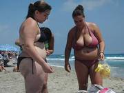 Chunky Bikini Candid