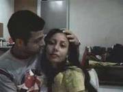 Indian Newly Married Couple Enjoying Their Honeymoon