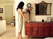 Delicious Lady Undressing (the Sound Of Stockings)