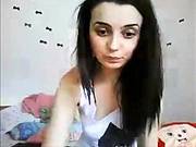 Webcam Show Featuring The Pretty Of A French Teeb