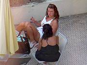 Two Hot Babes Caught On A Voyeur Amateur Cam In Hd