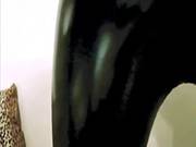 Latex Love - Slutty Gal Fucked And Sucking Cock In Latex
