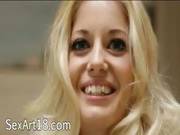 Charming Fairhair And Pink Dildo