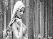 Ashley Bulgari Has Stripped In The Wood And Fucked And Sucked The Sex Machine