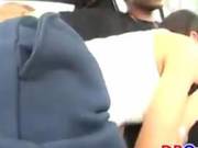 White Slut Sucking Cock During A Drive