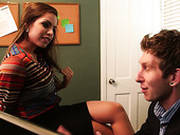 Yurizan Beltran Gets Her Pussy Fondled On The Table