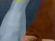 Luxury Models In Pants Enjoying Strap Video