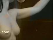 Brunette Babe Masturbating Cunt In A Shower Film