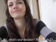 Very Slim European Chick Pussy Fucked In The Car For Cash