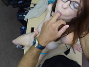 Horny Teen Girl Fucks A Pawn Shop Owner For Cash