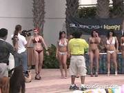 Sexy Nicole Graves And Friends Having Fun On A Hot Bikini Contest