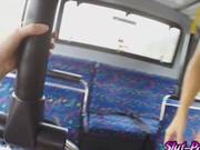 Sweet Babes Are Sucking And Fucking In The Bus Hard 