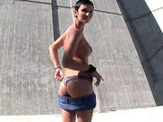 Stranded Big Boobs Sweetie Sucks And Rides A Strangers Cock Near The Highway