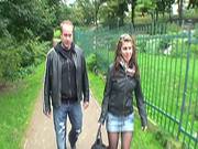 Sexy Amateur Babe Sucking Dick And Getting Fucked At A Public Park