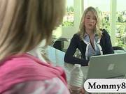 Not So Innocent Teen Caught Fucking With Her Boyfriend By A Milf