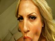 Jenny Sucks Cock And Takes A Big Facial 