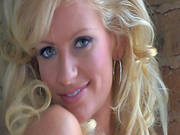 Glamorous Blonde In Sensual Striptease