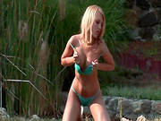 Mega Hot Body On Playboy Girl Outdoors