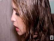 Blue Eyed Girl In The Bathtub