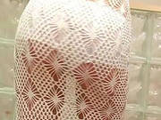 Glam Girl White Lace Lingerie Tease