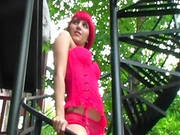 Pink Hair And Pink Lingerie