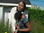 Black Teen Is Sexy When Wet
