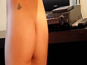 Cute Gal Undresses On Cam