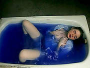 Horny Slut Toying In Bathtub