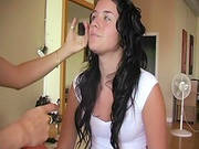 Tight Tee Shirt On A Beauty