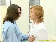 Redhead Busty Mom Sucks And Fucks Younger Guy
