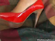 Ebony Teen Masturbates While Giving Head