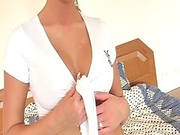 Young Euro Beauty Fingers Her Cunt