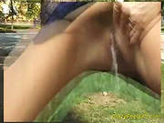 Watch These Crazy Girls Peeing In Public