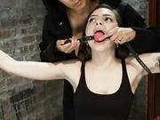 Stupid Chicks Surrender To Have Their Holes Destroyed