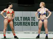 Big Boobs Blonde Vs Sexy Round Ass Brunette