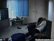 Horny Husband Gets Caught