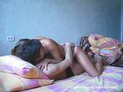 Playful Teens On Camera