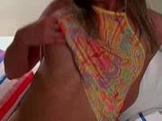 Dumb Blonde Teen Fucks On Camera