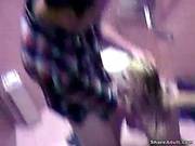 Lucky Guy For Two Hot Young Chicks