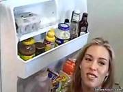 Hot Girl Sucks In The Kitchen