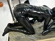 Latex Rubber Angels, Gasmask.